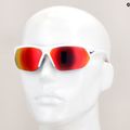 Okulary przeciwsłoneczne męskie Nike Skylon Ace white/ grey w/ red mirror 6
