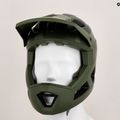 Kask rowerowy dziecięcy Endura Singletrack Full Face Youth olive green 9