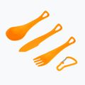 Zestaw sztućców Sea to Summit Delta Cutlery Set orange 2