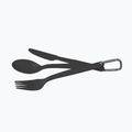 Zestaw sztućców Sea to Summit Camp Cutlery Set 3pcs charcoral 2