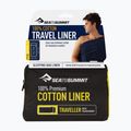 Wkład do śpiwora Sea to Summit Premium Cotton Standard Rect green 3