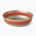 Miska Sea to Summit Detour Stainless Steel Collapsible 915 ml bombay brown