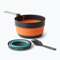 Zestaw naczyń turystycznych Sea To Summit Frontier UL Collapsible Kettle Cook 4