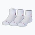 Skarpety dziecięce  Air Jordan Jumpman Quarter 3 pary white 2