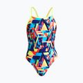 Strój pływacki jednoczęściowy dziecięcy Funkita Diamond Back One Piece blocked bars 4