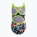 Strój pływacki jednoczęściowy dziecięcy Funkita Diamond Back One Piece blocked bars 2