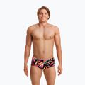 Bokserki pływackie męskie Funky Trunks Classic Trunks black blades 4