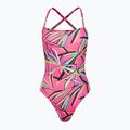 Strój pływacki jednoczęściowy damski Funkita Strapped In One Piece pink multi