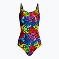 Strój pływacki jednoczęściowy damski Funkita Diamond Back One Piece cabbage patch