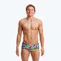 Bokserki pływackie męskie Funky Trunks Sidewinder Trunks land lines 4