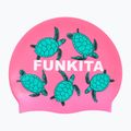 Czepek pływacki Funkita Silicone Swimming Cap paddling pink 2
