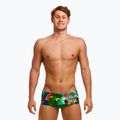 Bokserki pływackie męskie Funky Trunks Sidewinder Trunks lost forest 2