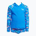 Longsleeve do pływania dziecięcy Funky Trunks Zippy Rash Vest fin swimming