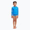 Longsleeve do pływania dziecięcy Funky Trunks Zippy Rash Vest fin swimming 2