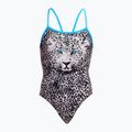 Strój pływacki jednoczęściowy damski Funkita Single Strap One Piece white walker