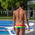 Bokserki pływackie męskie Funky Trunks Sidewinder Trunks melting mayhem 6