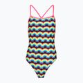 Strój pływacki jednoczęścioy damski Funkita Strapped In One Piece rainbowie