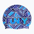 Czepek pływacki Funky Silicone blue bits