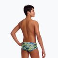 Bokserki pływackie dziecięce Funky Trunks Sidewinder Trunks scaled black 2