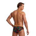 Slipy pływackie męskie Funky Trunks Seamed Briefs pawsome 3