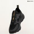 Buty EA7 Emporio Armani Black & White Altura Knit triple black/gold 9