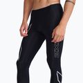 Legginsy treningowe męskie 2XU Core Compression black/silver 4