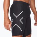 Spodenki treningowe męskie 2XU Core Compression black/silver 4