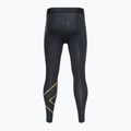 Legginsy treningowe męskie 2XU Force Compression black/gold 2