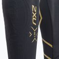 Legginsy treningowe męskie 2XU Force Compression black/gold 3