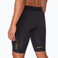 Spodenki treningowe męskie 2XU Force Compression black/gold 4