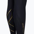 Legginsy treningowe damskie 2XU Force Mid-Rise Compression black/gold 9