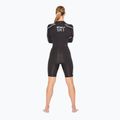Pianka triathlonowa damska 2XU Swimrun 1 3 mm black/aquarius teal print 3