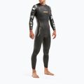 Pianka triathlonowa męska 2XU Propel:2 5 mm black/orange fizz 6