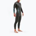 Pianka triathlonowa męska 2XU Propel:1 5 mm black/blue ombre 7