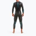 Pianka triathlonowa męska 2XU Propel:1 5 mm black/blue ombre 8