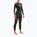 Pianka triathlonowa damska 2XU Propel:1 5 mm black/sunset ombre 2