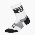 Skarpety 2XU Vectr Cushion Crew white/black
