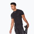 Koszulka treningowa męska 2XU Core Compression black/silver 2