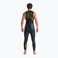 Pianka triathlonowa męska 2XU Propel:1 Sleeveless 5 mm black/ambition 2