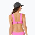 Strój kąpielowy dwuczęściowy damski Rip Curl Premium Surf D-Dd Deep V super pink 3