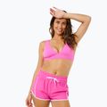 Szorty kąpielowe damskie Rip Curl High Waist Retro Volley 3" super pink 5