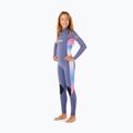 Pianka do pływania dziecięca Rip Curl Dawn Patrol 3/2 mm Back Zip grey/blue 3