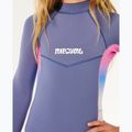 Pianka do pływania dziecięca Rip Curl Dawn Patrol 3/2 mm Back Zip grey/blue 6