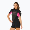 Pianka do pływania damska Rip Curl Omega 2/2 mm Back Zip Springsuit black/pink 4