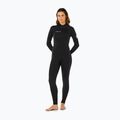 Pianka do pływania damska Rip Curl Trad 4/3 mm Back Zip black 4