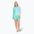 Bluza UV damska Jetpilot Pacer Hooded Rashie teal 2