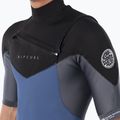 Pianka do pływania męska Rip Curl Dawn Patrol Performance 2/2 mm Chest Zip blue/grey 3