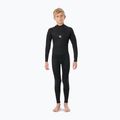 Pianka do pływania dziecięca Rip Curl Junior Freelite 3/2 mm Back Zip Flat Lock black 3