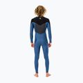 Pianka do pływania męska Rip Curl Dawn Patrol 4/3 mm Chest Zip blue/black 3