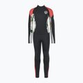 Pianka do pływania dziecięca Rip Curl Dawn Patrol 3/2 mm E-Stitch Back Zip charcoal 2